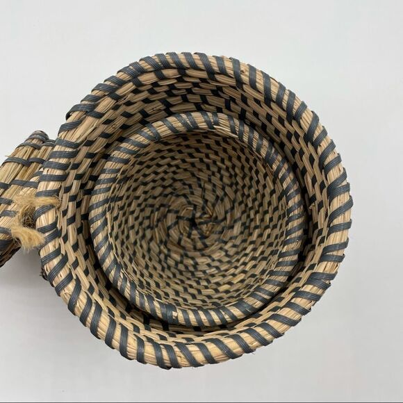 Set of Handmade Woven Baskets - Picture 8 of 8